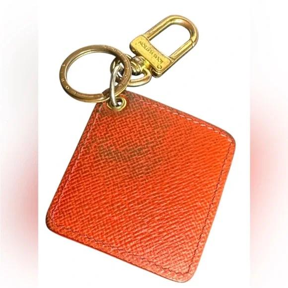 Louis Vuitton Brown and Orange Key Holder - Picture 6 of 7